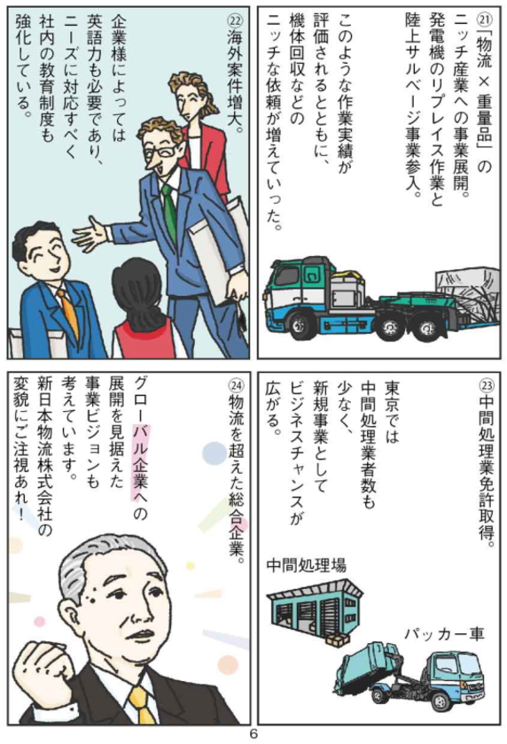 漫画制作見本／新日本物流株式会社06